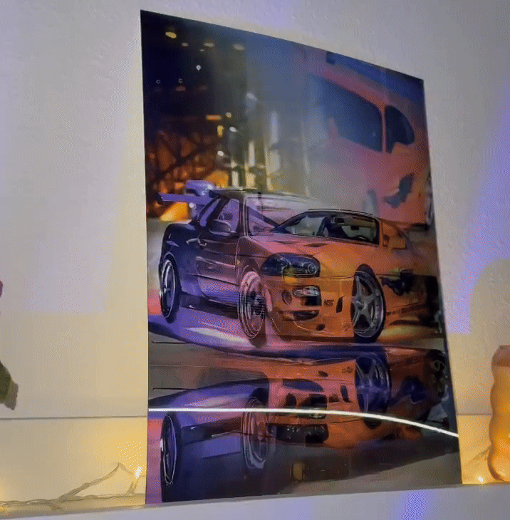 3D Car Posters