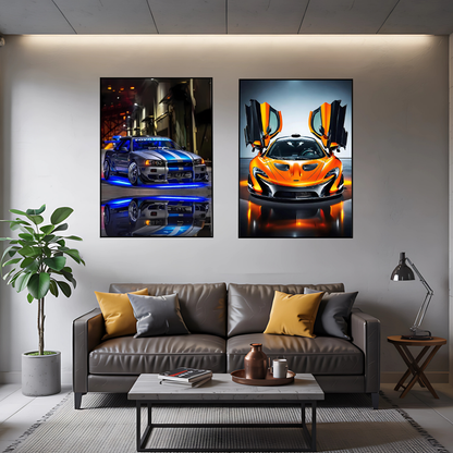 3D Car Posters